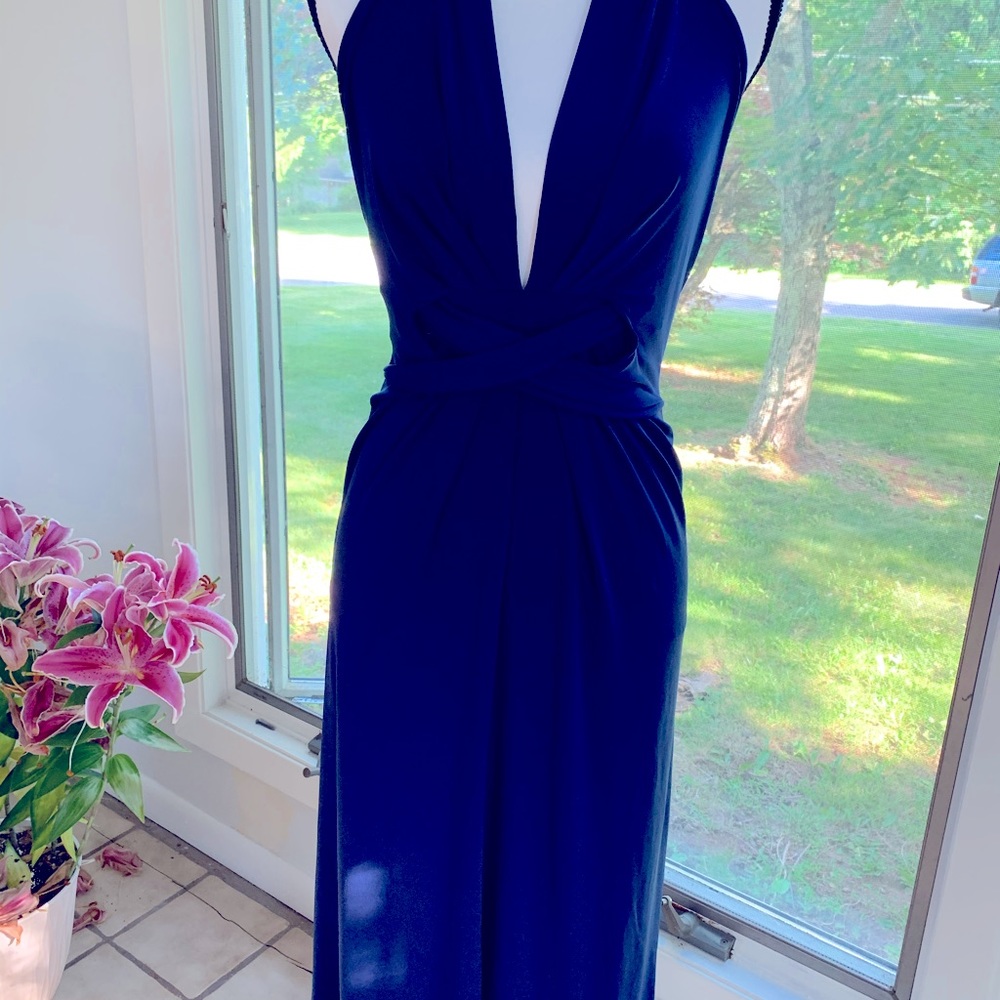 Moda international halter top dress